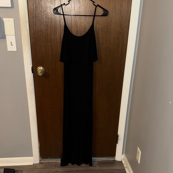 Charlotte Russe Dresses | Charlotte Russe Black Maxi Dress | Color: Black | Size: L | Nicolecapua's Closet